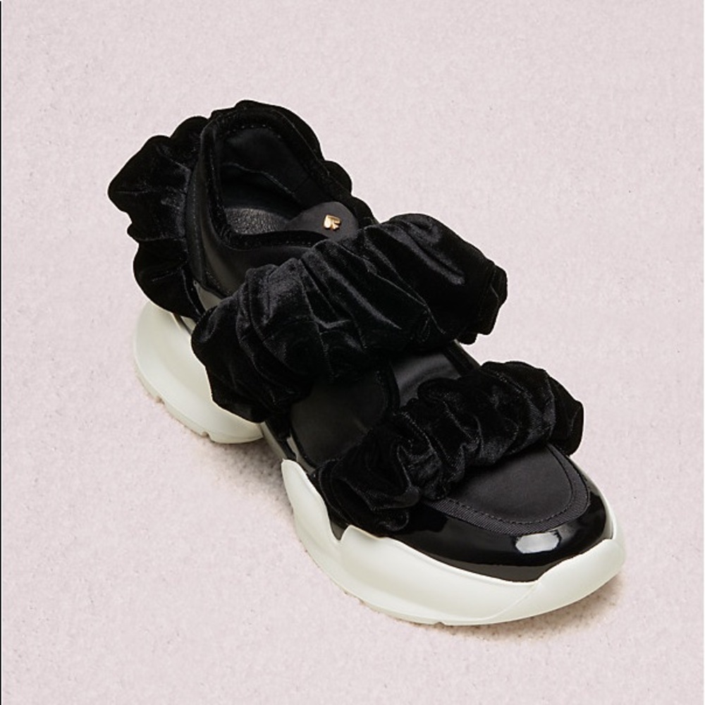 KATE SPADE scrunchie sneakers